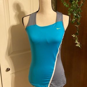 Nike Dri-Fit tank with built in bra size medium